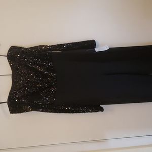 NWT Gorgeous Off Shoulder Black One-piece